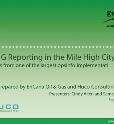 GHG Reporting: Implementation Best Practices