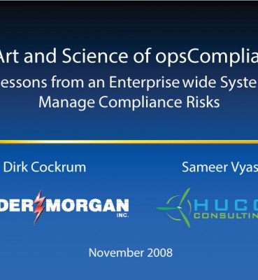 The Art and Science of Compliance