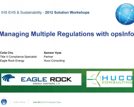 Managing Multiple Regs in an EMIS: Approach & Lessons Learned